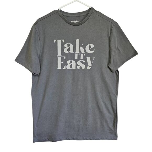 Goodfellow & Co Graphic T-Shirt Short Sleeve Mens Size M Gray BOGO New - Picture 3 of 7